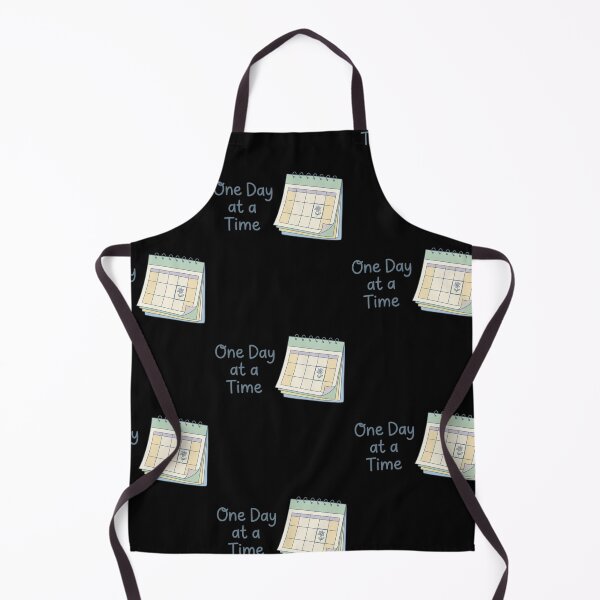 Item preview, One Day at a Time – Gentle Reminder Minimalist Mental Health Design designed and sold by CuteOasis.