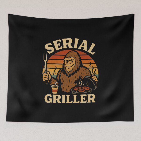 Item preview, Serial Griller designed and sold by DemureArtsy.
