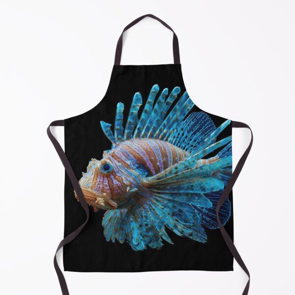 Item preview, Lionfish on Black designed and sold by Elisabeth Lucas.