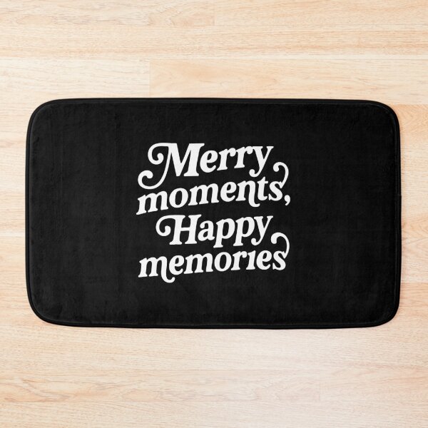 Item preview, Merry moments happy memories,positive vibes designed and sold by CloudyPress.