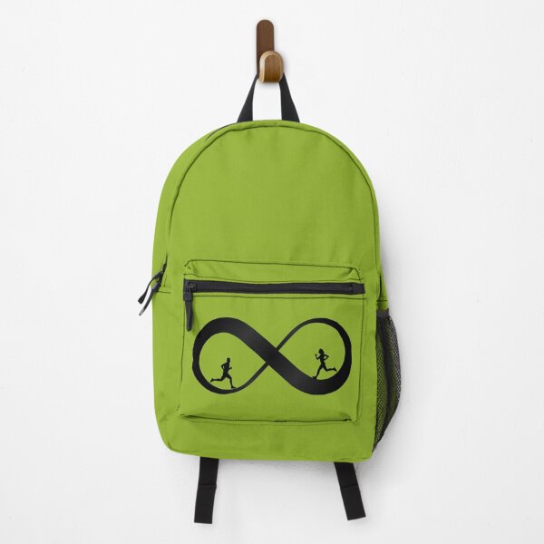 Item preview, Infinity Runner – Running Man Silhouette Loop designed and sold by Ivy-Triggs.