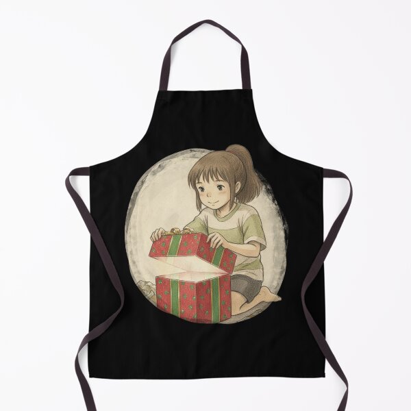 Item preview, CHIHIRO OGINO OPENING HER CHRISTMAS GIFT designed and sold by LIS AND MELIVERSO.