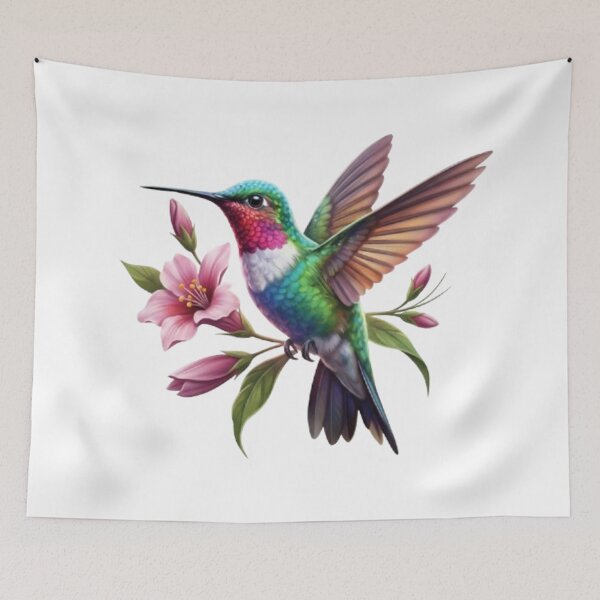 Item preview, Hummingbird Floral & Vibrant Design designed and sold by CHRIST5000.