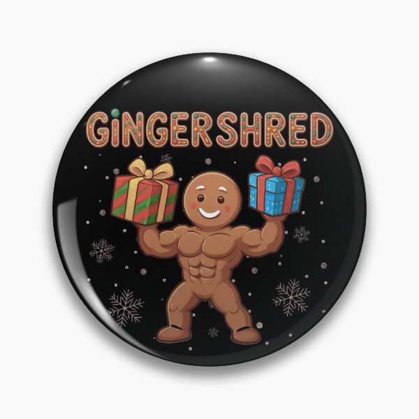 Item preview, Diseño navideño de culturista de Gingershred designed and sold by PROPera-design.