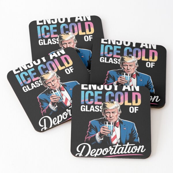 Item preview, ICE Enjoy An Ice Cold Glass Of Deportation 17  designed and sold by KotexTemu.