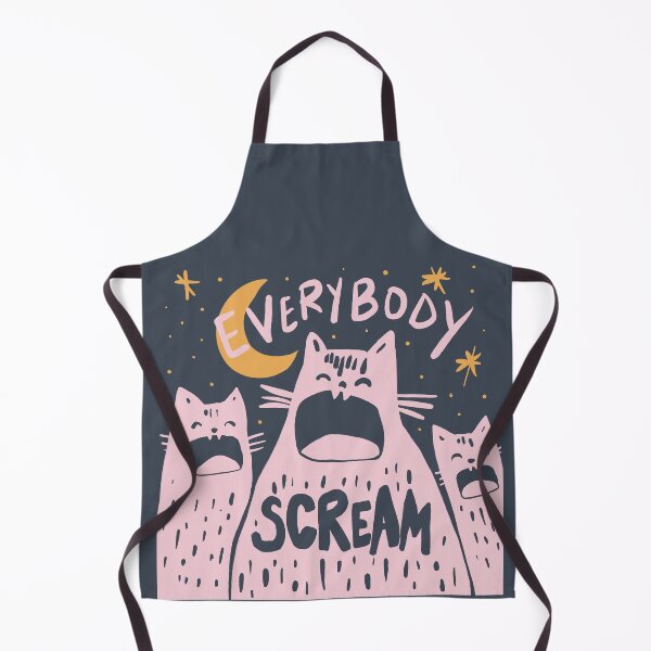 Item preview, Everybody Scream Cats designed and sold by Stephanie McRae.