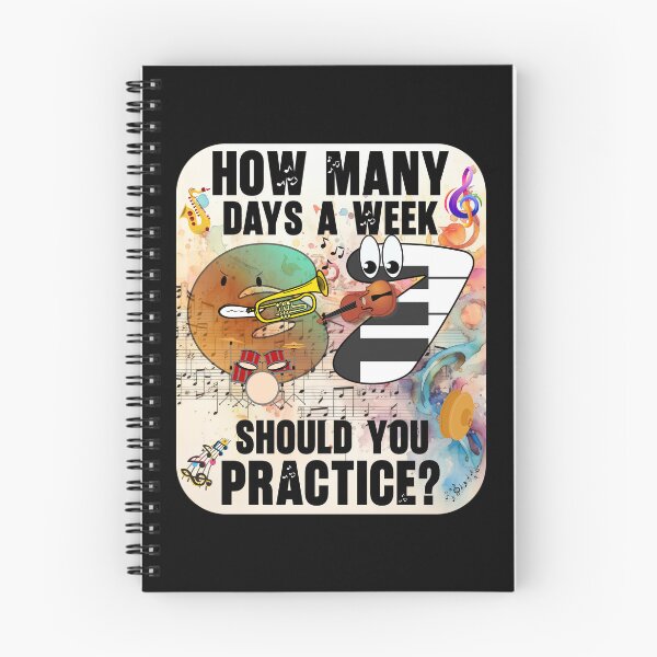 Item preview, How Many Days A Week Should You Practice, 6-7, Six Seven Meme designed and sold by Doodle-Bloom.