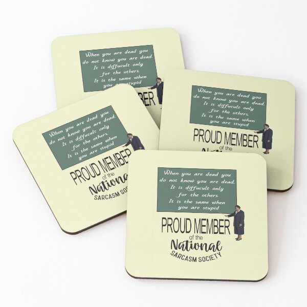 Item preview, When You Are Dead You Do Not Know You Are Dead. Sarcastic Quote  designed and sold by taiche.