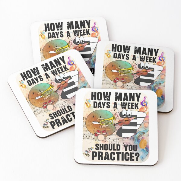 Item preview, How Many Days A Week Should You Practice, 6-7, Six Seven Meme designed and sold by Doodle-Bloom.