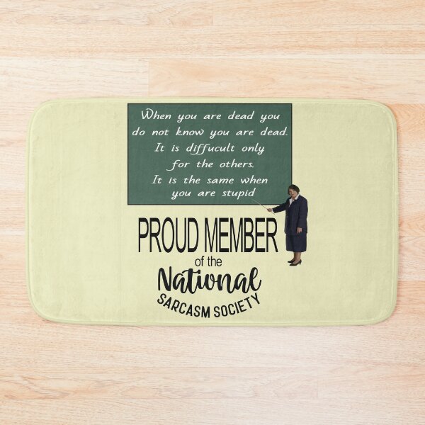 Item preview, When You Are Dead You Do Not Know You Are Dead. Sarcastic Quote  designed and sold by taiche.
