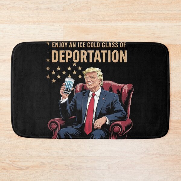 Item preview, ICE Enjoy An Ice Cold Glass Of Deportation 2025  designed and sold by KotexTemu.