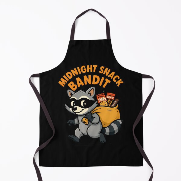 Item preview, Midnight Snack Bandit Raccoon – Funny Cute Snack Lover Design designed and sold by Kotalo.
