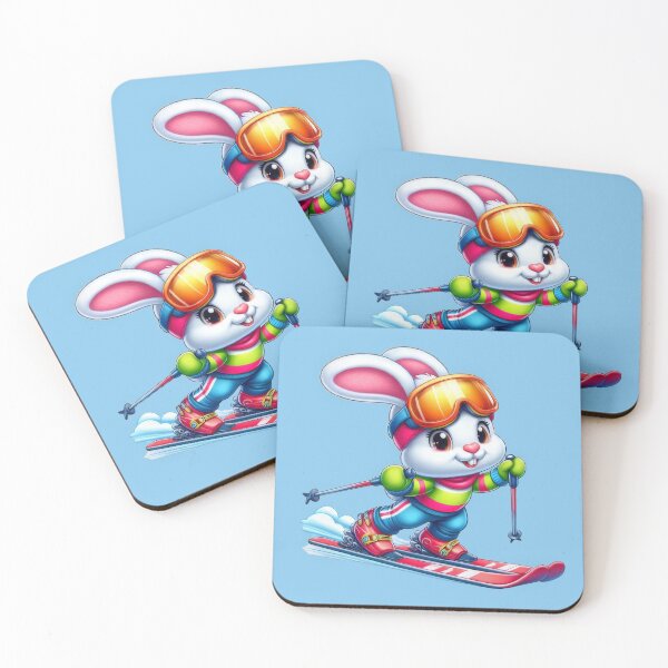 Item preview, The Speedster Bunny: Hitting the Slopes! designed and sold by IraBum.