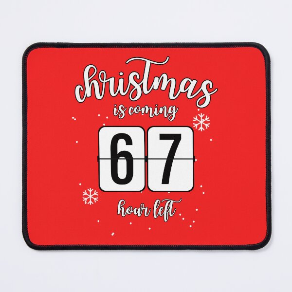 Item preview, Christmas Countdown Flip Clock Festive Holiday Design designed and sold by MotivaChic.