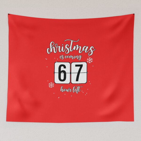 Item preview, Christmas Countdown Flip Clock Festive Holiday Design designed and sold by MotivaChic.