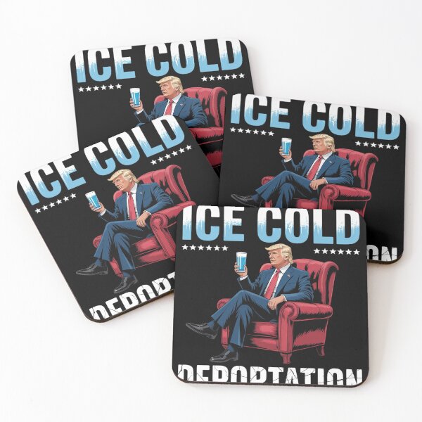 Item preview, ICE Enjoy An Ice Cold Glass Of Deportation Men Women  designed and sold by KotexTemu.