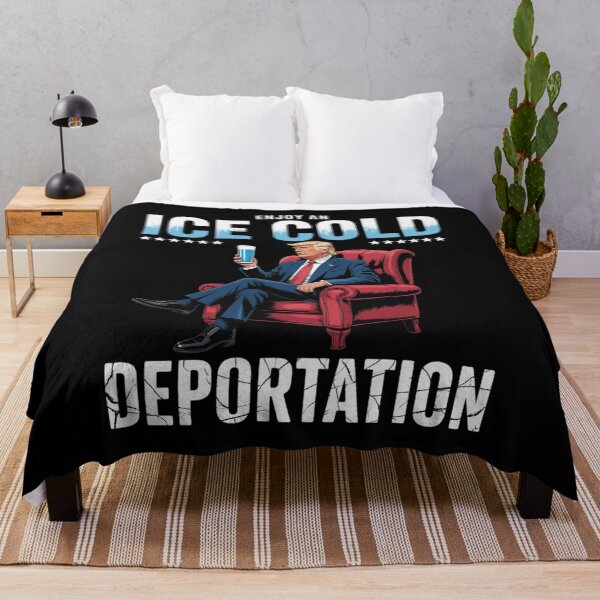 Item preview, ICE Enjoy An Ice Cold Glass Of Deportation Men Women  designed and sold by KotexTemu.