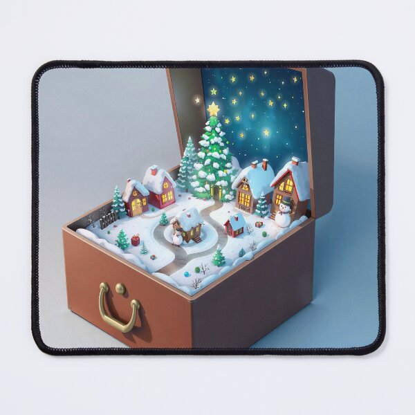 Item preview, Christmas Тown - Winter Miniature From Felia designed and sold by Felia001.