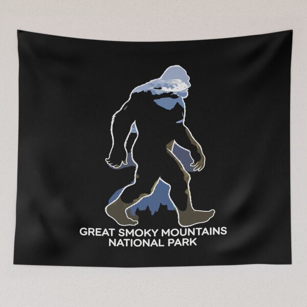 Item preview, Great Smoky Mountains National Park Bigfoot Sasquatch designed and sold by THagBlue.