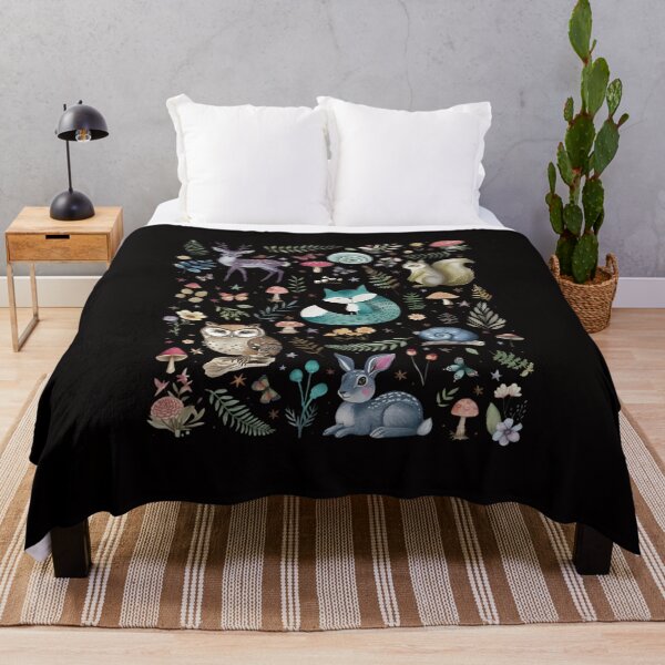 Item preview, Cottagecore Forest Animals, Retro Fall Nature designed and sold by DesignDenDo ⭐⭐⭐⭐⭐.
