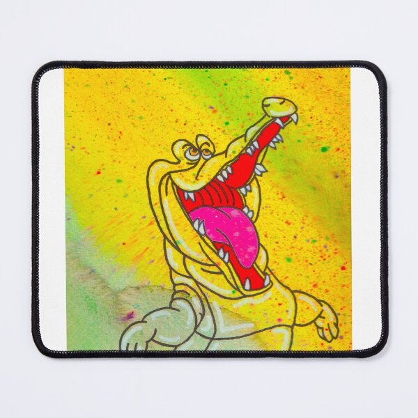 Item preview, Playful Crocodile Splash – Colourful Cartoon Art designed and sold by The-painted-sb.