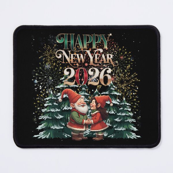 Item preview, Happy New Year 2026 Gnomes | Festive Design designed and sold by PROPera-design.