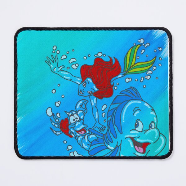 Item preview, Whimsical Underwater Friends – Bright Blue Ocean Illustration designed and sold by The-painted-sb.