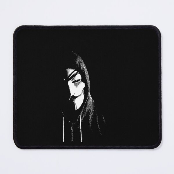 Item preview, Anonymous Halftone Art Black and White designed and sold by GertrudeHuels.