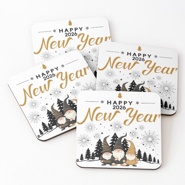 Item preview, Happy New Year 2026 Gnomes | Cozy Winter  designed and sold by PROPera-design.