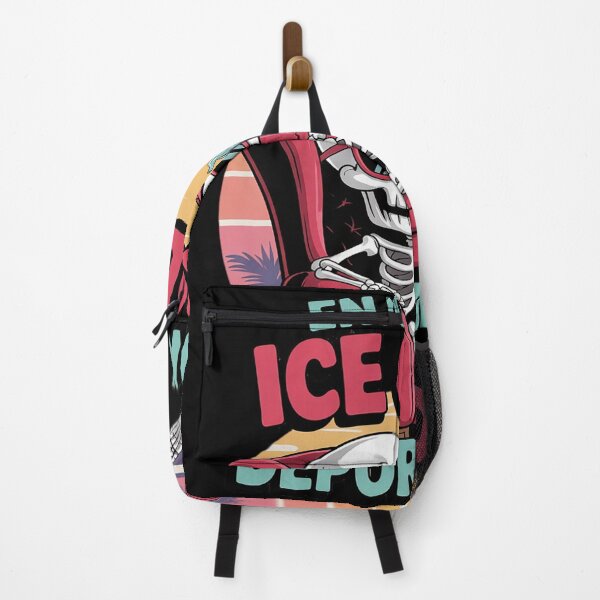 Item preview, ICE Enjoy An Ice Cold Glass Of Deportation Skeleton designed and sold by KotexTemu.