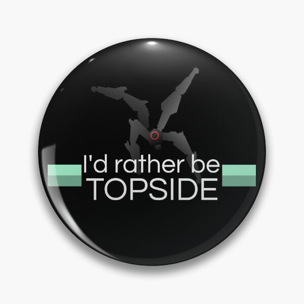 Item preview, I'd rather be topside; Leaper designed and sold by Blobofdoom.