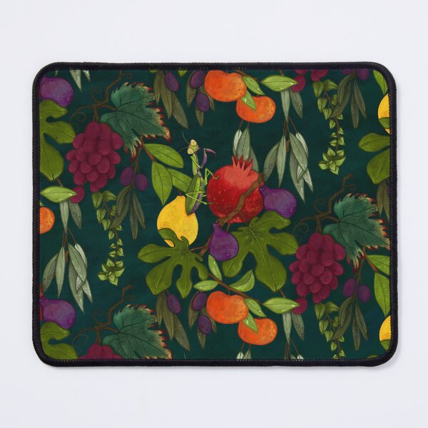 Item preview, Greek Autumn Fruits & Olives.darkgreen designed and sold by Soulape.