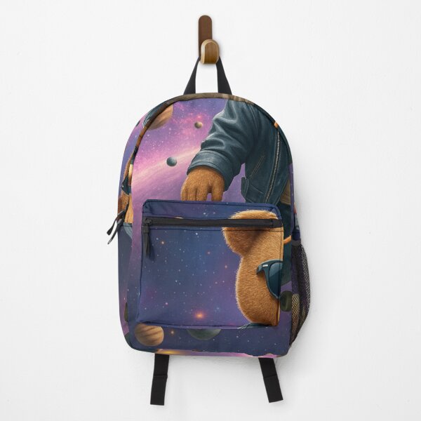 Item preview, Cool Space Bear – Skateboarding in the Galaxy designed and sold by The-Dreamy-Zoo.