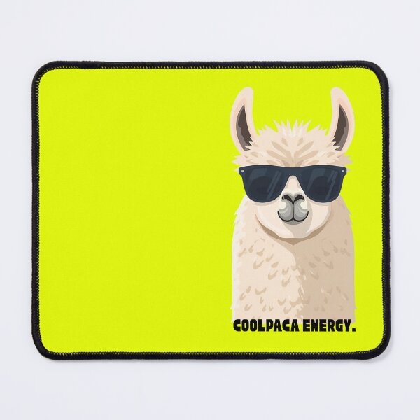 Item preview, Coolpaca Energy – Cute Alpaca With Sunglasses Cartoon designed and sold by SimplyJasper.