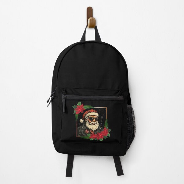 Item preview, Santa Biker 67 Christmas Brain Rot | Funny Rebel Christmas Art designed and sold by PROPera-design.
