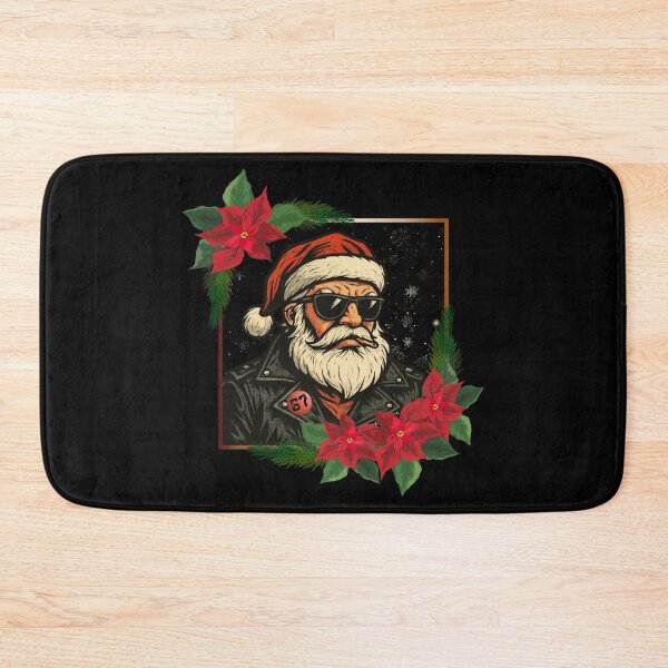 Item preview, Santa Biker 67 Christmas Brain Rot | Funny Rebel Christmas Art designed and sold by PROPera-design.