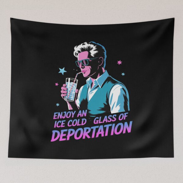 Item preview, ICE Enjoy An Ice Cold Glass Of Deportation8  designed and sold by KotexTemu.