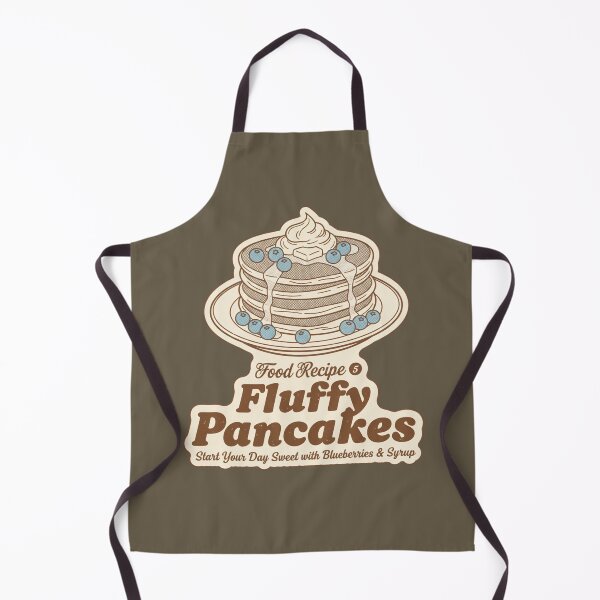 Item preview, Fluffy Pancakes Food Recipe - Start Your Day Sweet Retro Diner Art designed and sold by AwesomeBeyondLimits.