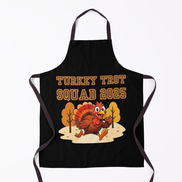 Item preview, Turkey Trot Squad 2025 Running Turkey in Autumn Park designed and sold by PROPera-design.