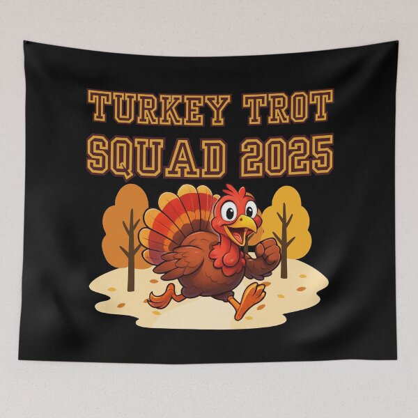 Item preview, Equipo de la Carrera del Pavo 2025: Corriendo el pavo en Autumn Park designed and sold by PROPera-design.