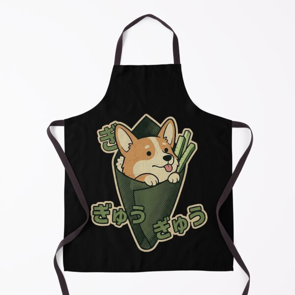 Item preview, Kawaii Corgi Sushi Roll Temaki Dog - Funny Japanese Food Lover Gift designed and sold by Bongocomic.
