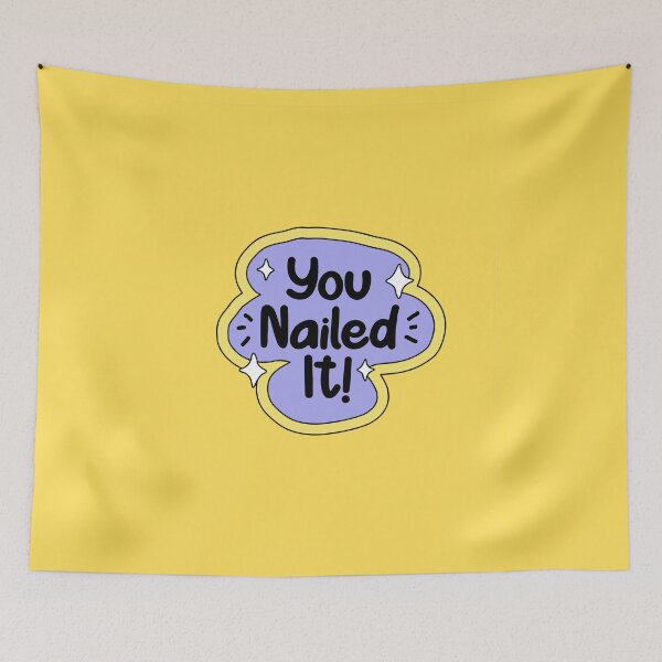 Item preview, Outlined Doodle you nailed it designed and sold by CapriCreatives.