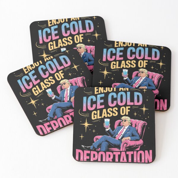 Item preview, ICE Enjoy An Ice Cold Glass Of Deportation13  designed and sold by NailMolisa.