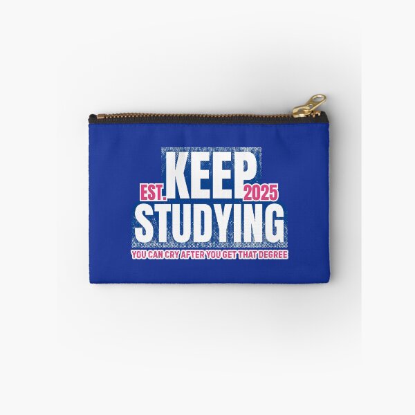 Item preview, Study Motivation Keep Studying You Can Cry After You Get That Degree  designed and sold by DemureArtsy.