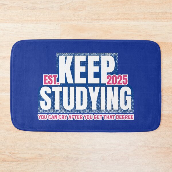 Item preview, Study Motivation Keep Studying You Can Cry After You Get That Degree  designed and sold by DemureArtsy.