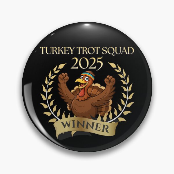 Item preview, Turkey Trot Squad 2025 Winner - Funny Thanksgiving Winner Gift designed and sold by PROPera-design.