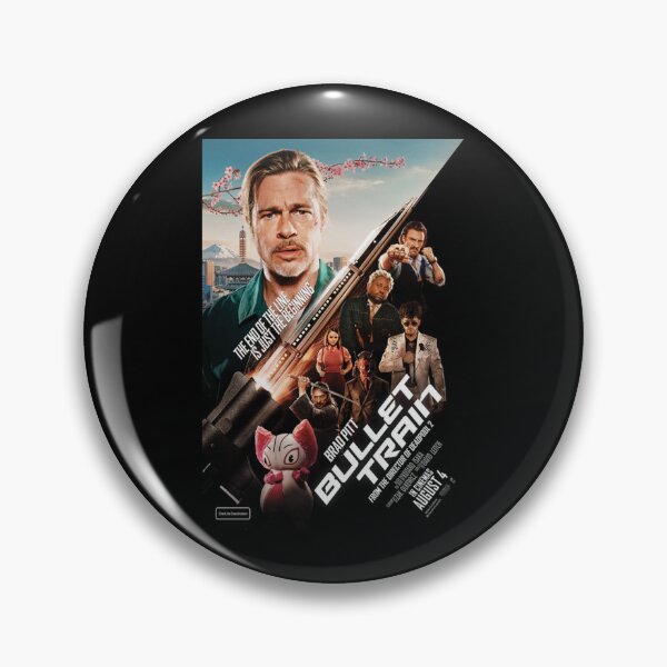 Item preview, Bullet Train Fan Art Poster Brad Pitt designed and sold by GertrudeHuels.