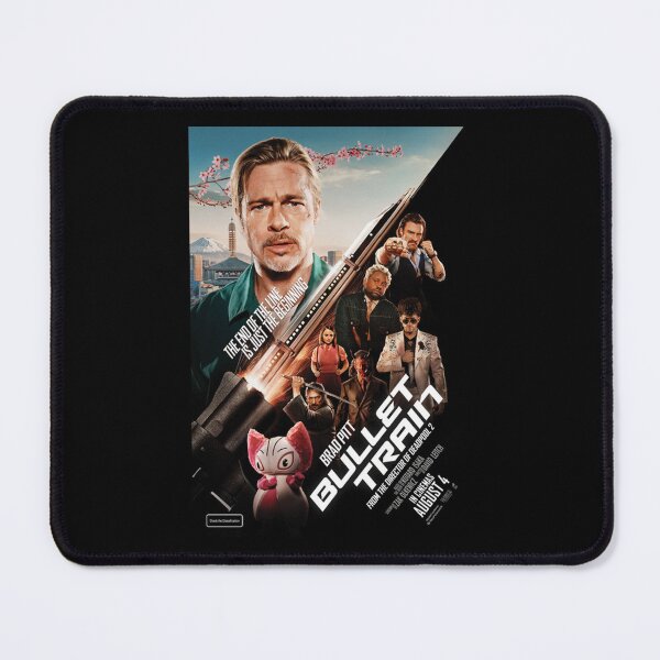 Item preview, Bullet Train Fan Art Poster Brad Pitt designed and sold by GertrudeHuels.