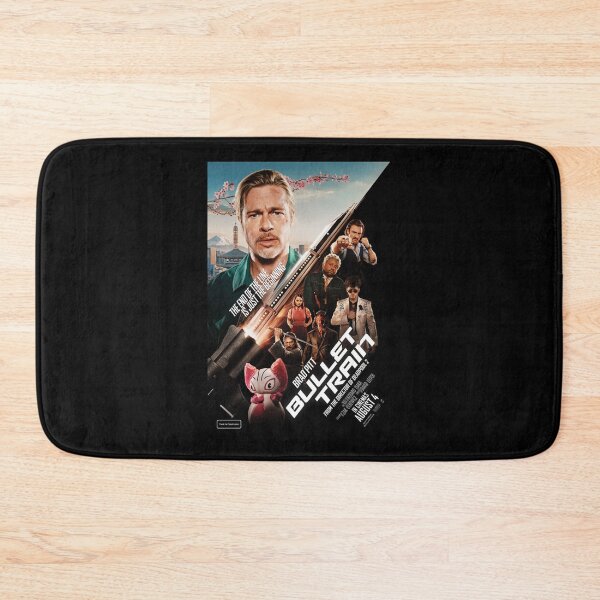 Item preview, Bullet Train Fan Art Poster Brad Pitt designed and sold by GertrudeHuels.