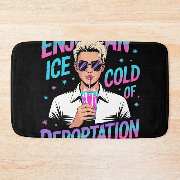 Item preview, ICE Enjoy An Ice Cold Glass Of Deportation17  designed and sold by NailMolisa.